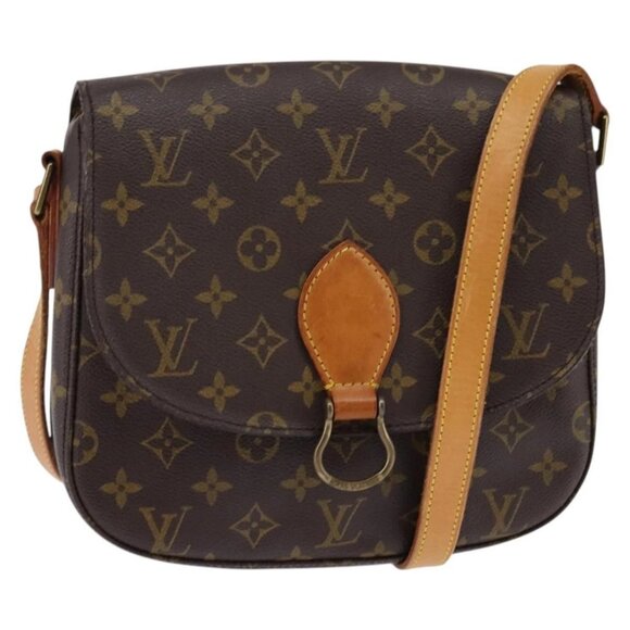 LOUIS VUITTON Monogram Saint Cloud GM Shoulder Bag M51242 LV Auth ep11266 - Picture 1 of 16